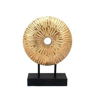 Sculpture contemporaine élégante en métal pour l'exposition d'art pour attirer les téléspectateurs avec un design moderne créatif unique