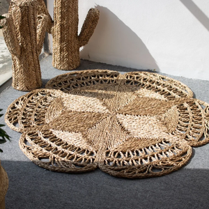 Grossistes vietnamiens tapis tissé à la main respectueux de l'environnement tapis de style rustique pour le salon bon prix - Product Image 3