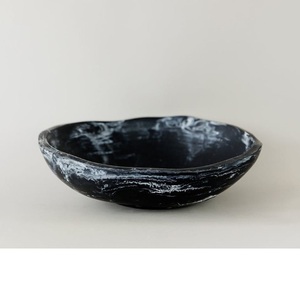 Ustensiles de cuisine élégants de haute qualité fabriqués à la main Construction en bois bol en résine pour nouilles à soupe Durable sculpté vient Carton - Product Image 1