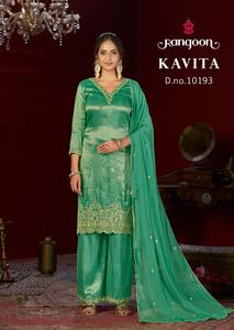 Rangoon Kavita Viscose Simmer Salwar Kameez Colección Catálogo completo disponible a precio mayorista - Product Image 2