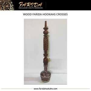 Mini Cachimbas de Lujo Farida en Oferta, Diseño Egipcio Único, Talladas a Mano en Madera con Acabado Lacado, Incluye Cruces Decoradas en Latón - Product Image 5