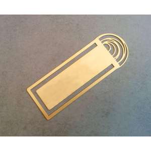 Eco conscious <b>Metal</b> <b>Bookmarks</b> with a Minimalist Design with Premium pink Antique Color Finished <b>Bookmarks</b> - Product Image 6