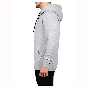 Men's High Quality <b>Thick</b> <b>Fleece</b> Cotton Pullover Hoodies with Custom Logo Digital Printing Solid Eco-Friendly Winter - Product Image 5