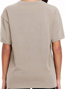 T-shirt décontracté à manches courtes pour homme 100 % coton - Coupe ample, tricot lourd élégant, sérigraphié, couleurs personnalisables, séchage rapide - Product Image 3