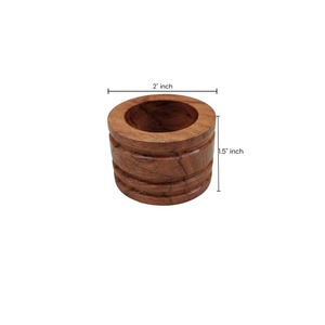 Servilletero tricolor moderno, artesanía de resina de alta calidad para mesa de comedor de boda, vajilla surtida de Falak World Export - Product Image 2