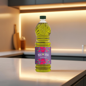 น้ำมันมะกอก1L ทรงกลม "Beso de Oliva" สำหรับทำอาหารและทอดน้ำมันจากพืช - Product Image 3
