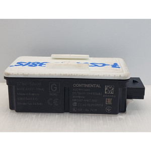 UNITÉ DE CONTRÔLE DES PNEUS SUZUKI Swift Series (AZ) (17>) 3716052R00 CONTINENTAL K12C essence 1242 (17>23) - Product Image 1
