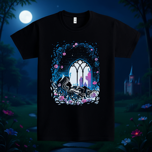 T-Shirt Promozionali Serie La Bella Addormentata, Abbigliamento Comodo e Alla Moda Ispirato al Sonno - Product Image 3