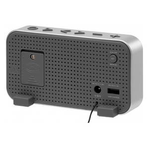 Radio Reloj Despertador RS 266 Plateado, Modelo 119266 AL - Product Image 3