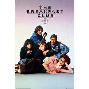 Póster moderno con diseño de The Breakfast Club para decoración de pared - Product Image 1