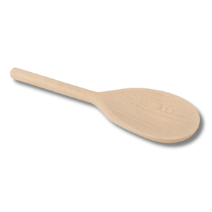 Cuchara Sueca de Madera de Haya de 20 cm, Lijada, Sin Acabado, para Cocina, Venta al por Mayor, Grabado de Logotipo Personalizado - Product Image 1