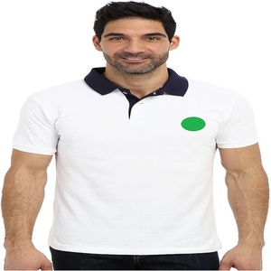 Nouvelle arrivée Polo T-shirt 200gsm Logo personnalisé à manches courtes Épaule tombante Polo vierge Prix de gros pas cher pour homme - Product Image 1