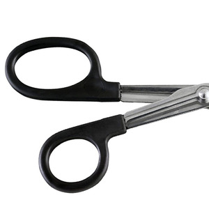 Juego de instrumentos manuales con mango de plástico de la mejor calidad, tijeras de vendaje médico de emergencia quirúrgica de la mejor calidad directamente - Product Image 4