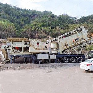 Nhà máy nghiền đá tự động hoàn toàn, máy nghiền đá di động với động cơ diesel, máy móc nhà máy tại Thổ Nhĩ Kỳ - Product Image 2