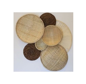 Décoration murale rustique en rotin de qualité supérieure avec texture décorative parfaite pour les maisons modernes, chambres et appartements - Product Image 1