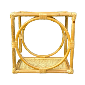 Meilleure vente Nhat Minh étagère murale ronde en rotin naturel Design scandinave pour la décoration intérieure KT03 - Product Image 1