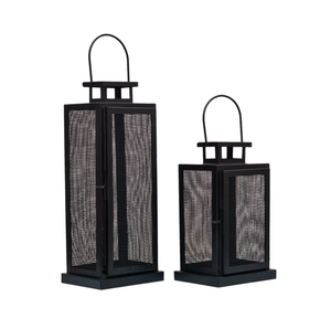Wholesale Decorative <b>Black</b> Metal Wire Wall Hanging Candle Holder <b>Lantern</b> From India - Product Image 6