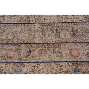 พรมวินเทจสไตล์ตุรกี ขนาด 2.3x6.3 ฟุต (71x192 ซม.) สีน้ำเงินลายตะวันตกเฉียงใต้ - Product Image 5