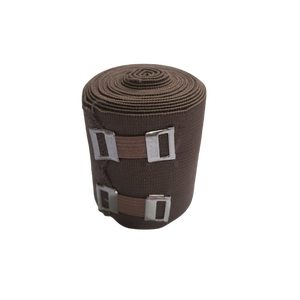 Bandage élastique médical 5 cm x 2,5 m, enveloppe de compression pour pansement et traitement hospitalier - Product Image 1