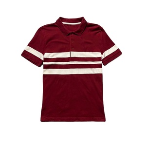 Polo homme en piqué de coton premium 220 GSM, col contrastant, bordure des manches, logo brodé personnalisé, polos homme - Product Image 5