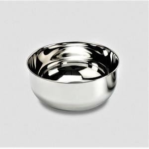 Bol de service pour desserts en acier inoxydable poli de qualité supérieure, forme ronde, écologique, avec un design moderne pour une utilisation en cuisine - Product Image 3