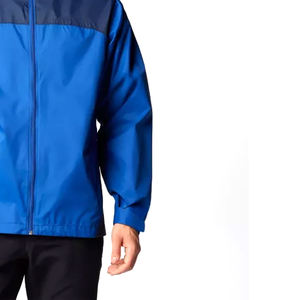 Veste d'hiver imperméable coupe-vent respirante personnalisée avec logo frontal zippé pour hommes en gros - Product Image 6