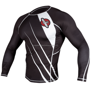 Vente en gros de rashguards de surf personnalisés en sublimation, 100% polyester, 220g, respirant, séchage rapide, anti-UV, design à manches longues, créez votre propre modèle - Product Image 2