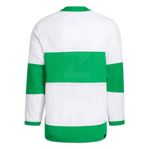 Meilleur matériau 100% Polyester haute qualité vente chaude hommes maillot de Hockey sur glace fabriqué en usine bas prix séchage rapide respirant - Product Image 2