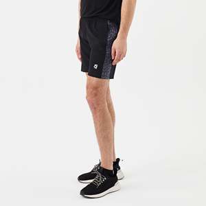 Pantalones Cortos Deportivos Negros 100% Poliéster con Cintura Elástica, Decoración con Logotipo por Sublimación y Diseño Bermuda - Product Image 1