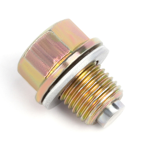M-52 MASUMA pièces automobiles chromé bride hexagonale bouchon de <span class=keywords><strong>vidange</strong></span> d'huile CQ1A 4G13 21512-23000 94535699 MD050316 pour MITSUBISHI PAJERO - Product Image 3
