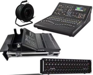 Nuevo Mezclador Digital en Vivo M32R, Caja de Escenario DL32, Red de 150 Puertos Cat5 - Product Image 1