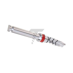 สว่านสั้นขนาด02.8มม. ภายนอกมีรหัสสีแดงทำจากสแตนเลสผลิตในอิสราเอล - Product Image 2