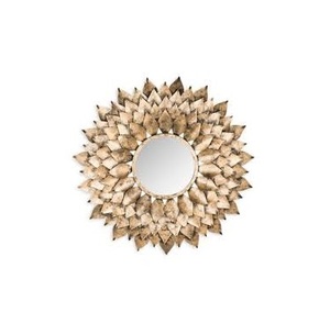 ขายส่งเหล็กกรอบสไตล์โมเดิร์นสีดําและทองตกแต่งกระจกทรงกลม 60 ซม.80 ซม - Product Image 3