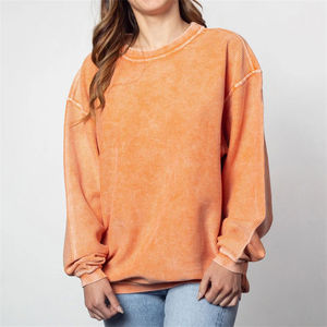 Sudadera con Cuello Redondo y Talla Personalizada para Mujer, Ropa de Manga Larga Hecha de Algodón, Diseño Más Reciente, Sudaderas para Mujer - Product Image 4