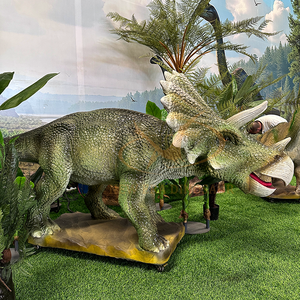 Modelo <span class=keywords><strong>de</strong></span> dinosaurio animado realista para parques temáticos, aventura interior, centros comerciales, aeropuertos, guardería, jardín <span class=keywords><strong>de</strong></span> infantes, metal - Product Image 5