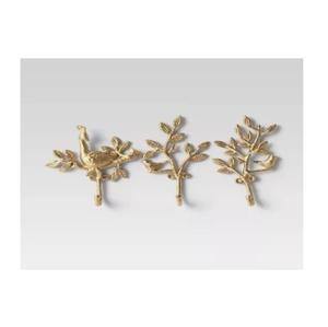 Elegante gancho de pared de aluminio fundido montado en la pared para organizar lo esencial de todos los días con un elegante acabado decorativo - Product Image 1