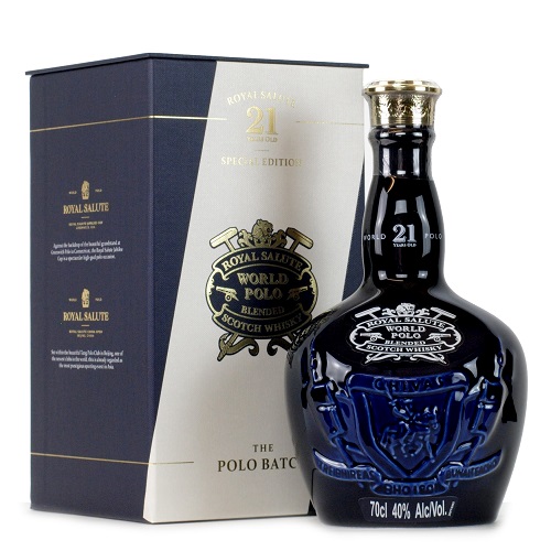  SALUTE 21年　CHIVAS 巾着付き Chivas Regal - 21 yr Royal Salute Scotch Whisky - Burlington