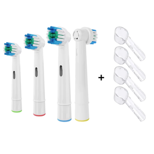Refreshing Clean 4pcs Soft Dupont Nylon Oral Refill Electric <b>Toothbrush</b> <b>Head</b> for Hotel & Household Use - Product Image 1