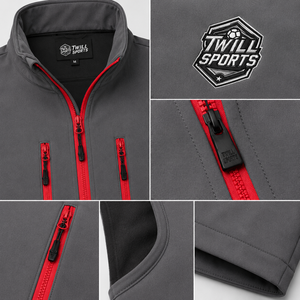 Chaleco sin mangas de forro polar softshell para hombre, chaleco softshell ligero, cálido para invierno, para senderismo, chaleco softshell para hombre - Product Image 3