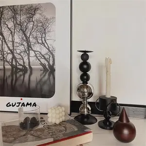 Luxury <b>Hammered</b> Candle <b>Holder</b> with Polished Gold Coating Modern Minimalist Metal Candle <b>Holders</b> big wholesaler - Product Image 2