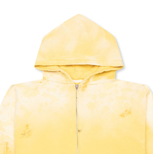 400 GSM เสื้อมีฮู้ดสำหรับผู้ชายผ้าฝ้าย100% โอเวอร์ไซส์ฟอกสีแดดแบบกำหนดเอง - Product Image 3