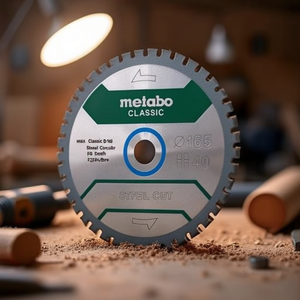 Classic D165x1.6/1.2x20mm Steel Circular <b>Saw</b> Blade with 40 Teeth FZFA/FZFA Bore - Product Image 3