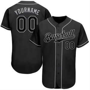 Concevez vos propres uniformes de baseball Softball 100% uniformes de baseball en polyester pour la vente en ligne 2024 - Product Image 3