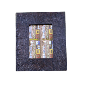 Cadre photo en bois massif de haute qualité fait à la main, finition antique, 8x10 pouces, pour cadeau et décoration, super offre, marque SURINDRA - Product Image 1