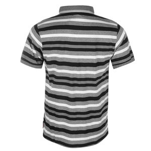 เสื้อกอล์ฟผู้ชายแบบปรับแต่งได้ สีพื้น จัดส่งรวดเร็ว ระบายอากาศได้ดี กันยับ ผ้ายืด/โพลีเอสเตอร์ คุณภาพสูง - Product Image 4