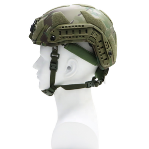 バンダグリーンカモ高速ハイカットアラミド戦術ヘルメット - Product Image 1