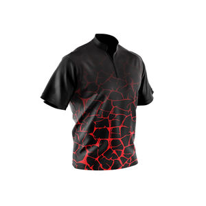 Chaquetas de jaula de béisbol con cremallera frontal para hombre, ropa deportiva con manga corta, repelente al agua, repelente al agua, ropa de jaula de béisbol y softbol - Product Image 4