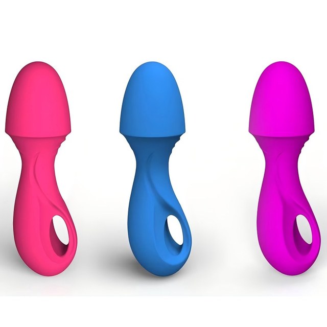 Powerful Wand Massager Vibrators Silicone Female Clitoral Stimulator USB Rechargeable Handheld AV Wand Vibrator