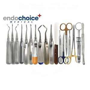 ชุดเครื่องมือผ่าตัดทางทันตกรรมช่องปากและ77-Pcs พรีเมี่ยมแหล่งพลังงานแบบแมนนวลชุดเครื่องมือดึงคีมผ่าตัดลิฟต์ผ่าตัด - Product Image 6