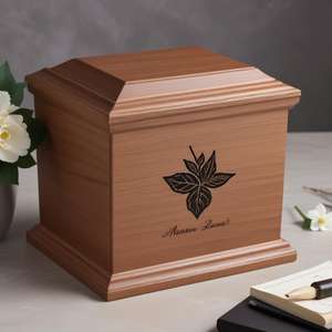 Best Biodegradable Solid Natural Wood Ashes Cremation Urn Indian Manufacturer's <b>Funeral</b> <b>Supplies</b> - Product Image 5